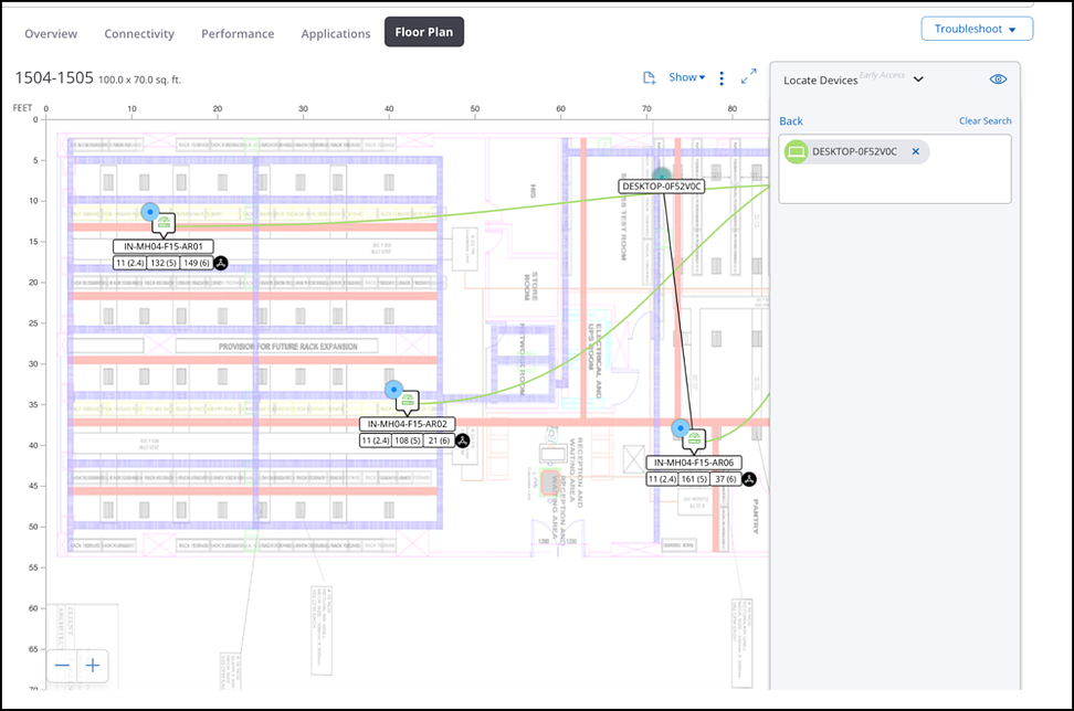 CloudVision CUE User Guide - Monitor Wi-Fi - Arista